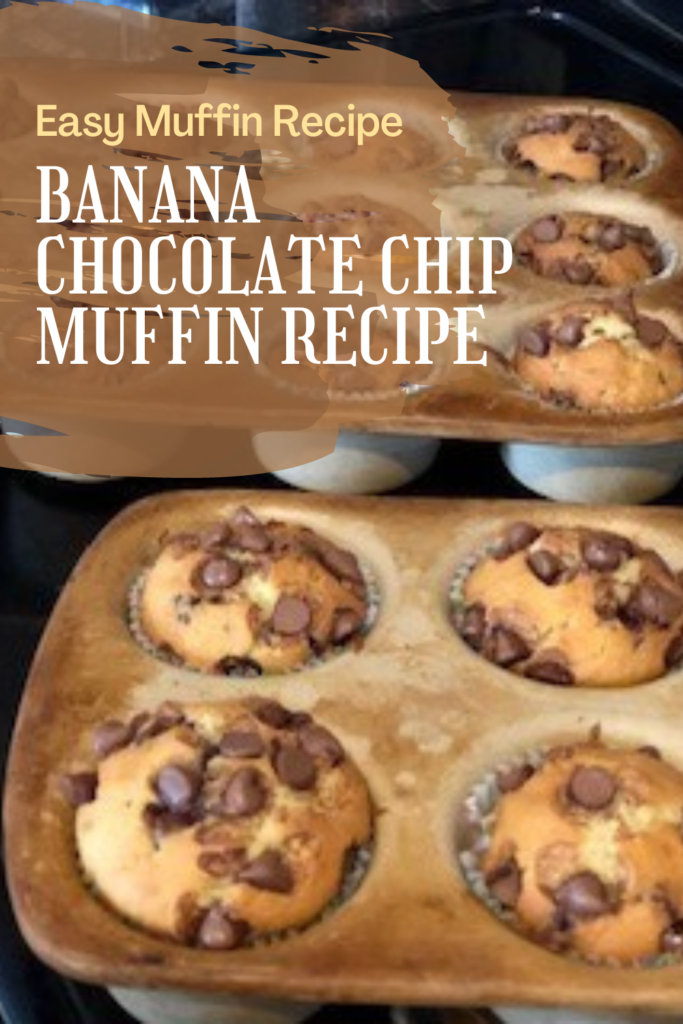 Banana Chocolate Chip Muffin Recipe