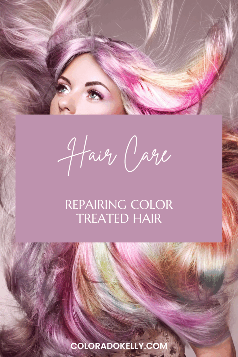 color treated hair