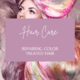 color treated hair