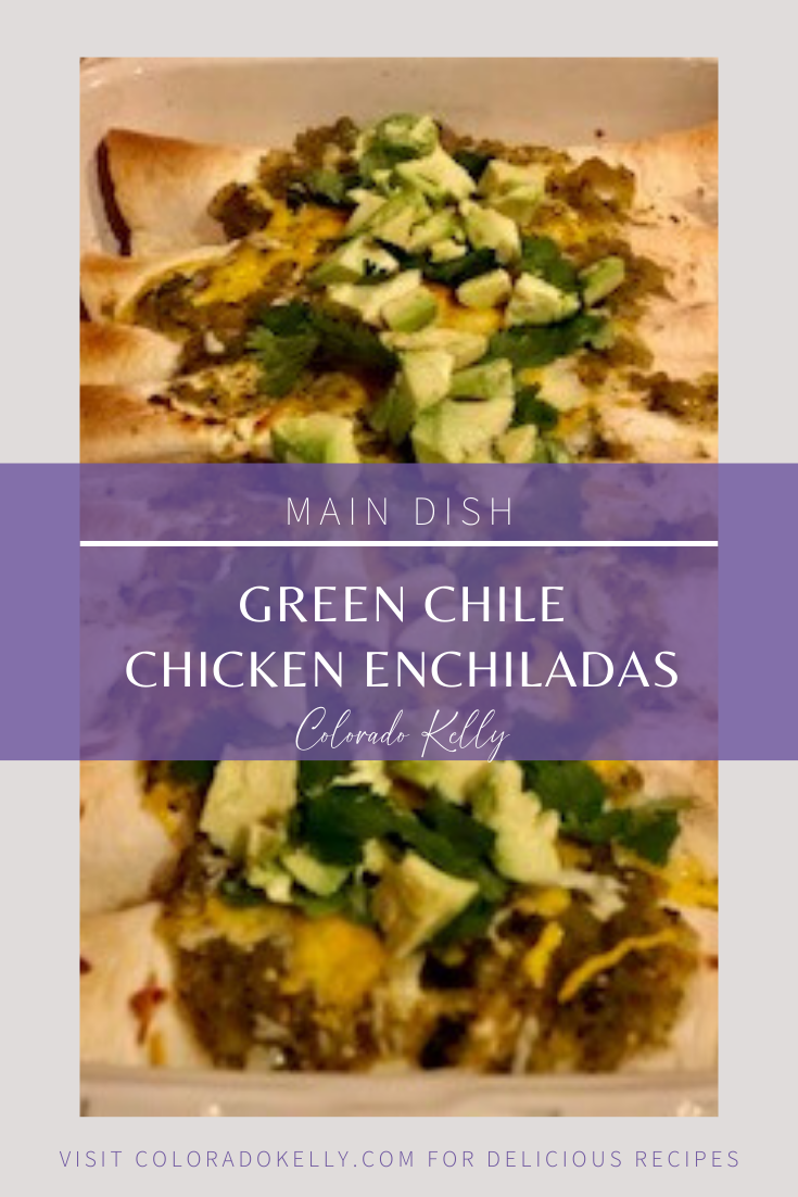 Green Chile Chicken Enchiladas Recipe