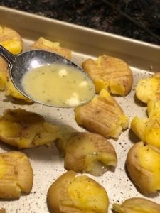 Bacon Garlic Smash Potato Recipe