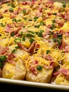 Bacon Garlic Smash Potato Recipe