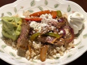 Sheet Pan Steak Fajita Bowl Recipe