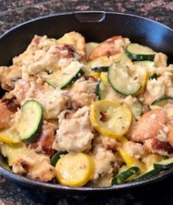 Zucchini Squash Strata