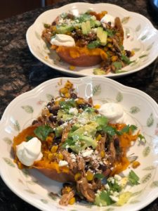 Southwest Stuffed Sweet Potatoes