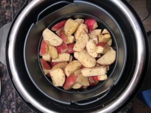Air Fryer Rosemary Garlic Potato Wedges Recipe