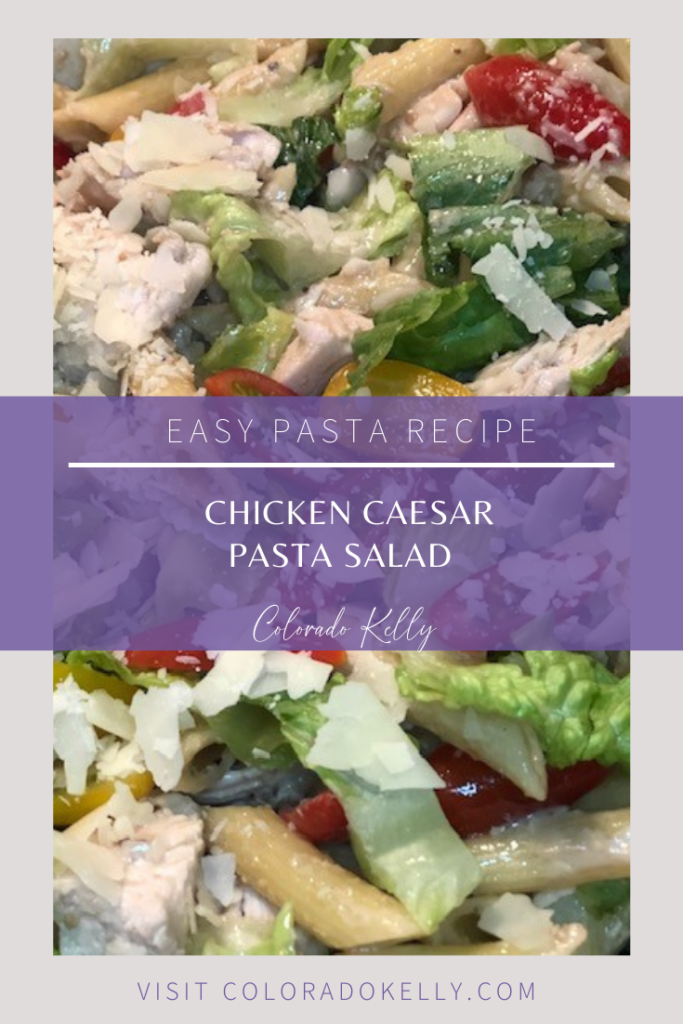 Chicken Caesar Pasta Salad