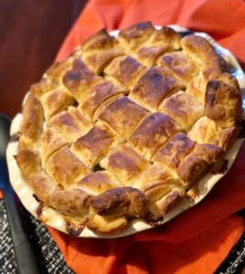 cooked chicken pot pie