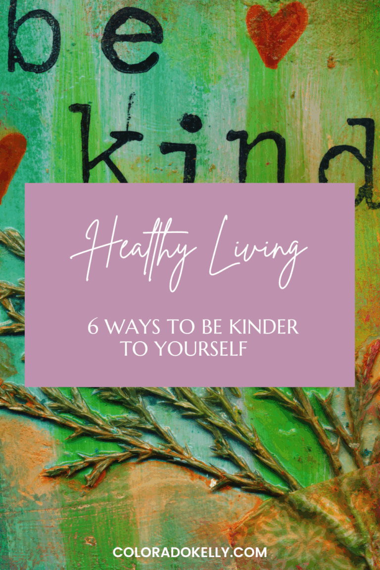 Be kinder to yourself