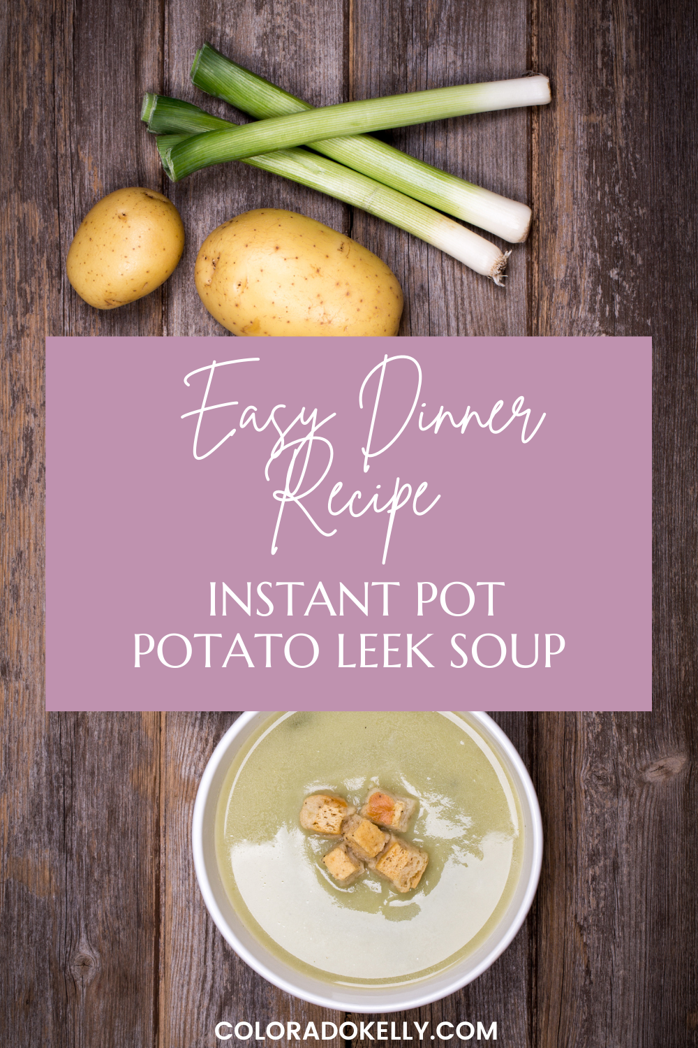 Instant pot potato discount leek